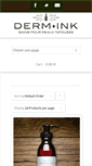 Mobile Screenshot of derm-ink.com